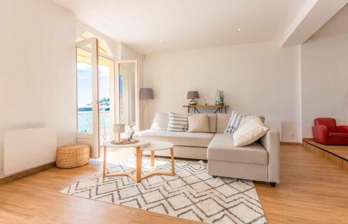 Les Pieds Dans L'Eau - Bel Appartement - Vue Mer Cancale Exterior photo